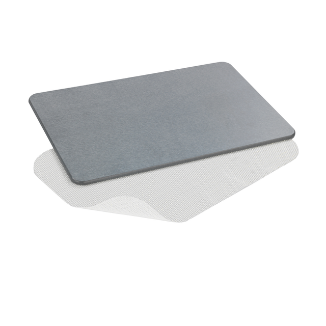 Wenko Badematte Simi 60 cm x 39 cm Grau