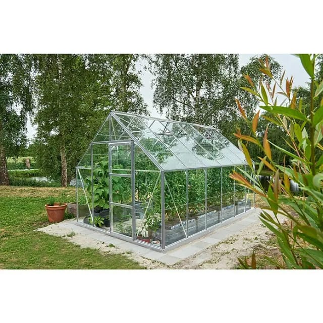 Halls Gewächshaus Universal 128 Alu 9,9 m²