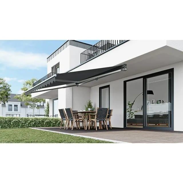 Spettmann Gelenkarmmarkise Star Fix B 350 cm x T 250 cm Grau