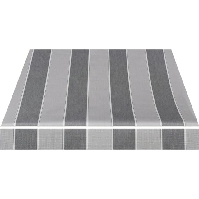 Spettmann Halbkassettenmarkise Sky Fix B 300 cm x T 250 cm Grau Gestreift