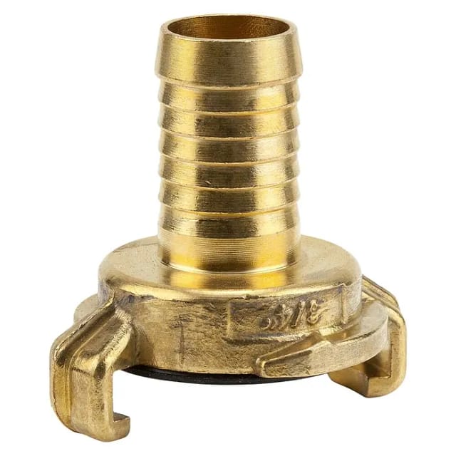 Schnellkupplungs-Schlauchstück Messing für 19 mm (3/4 Zoll)