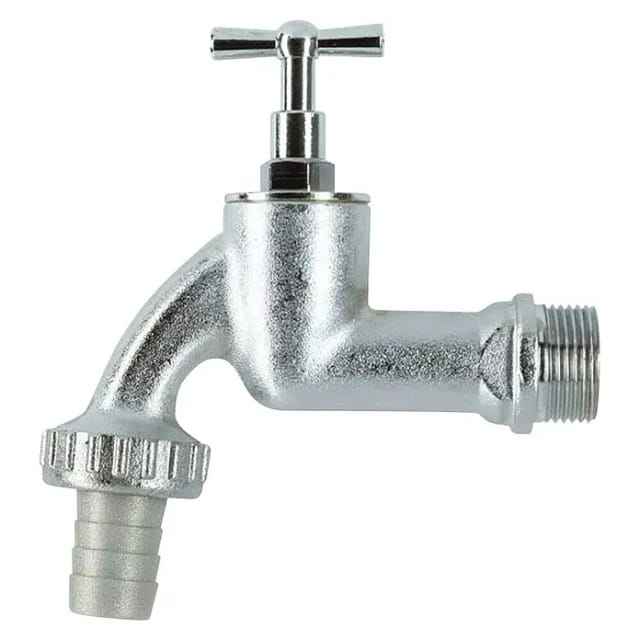Wasserhahn 26,4 mm (R 3/4) AG matt verchromt