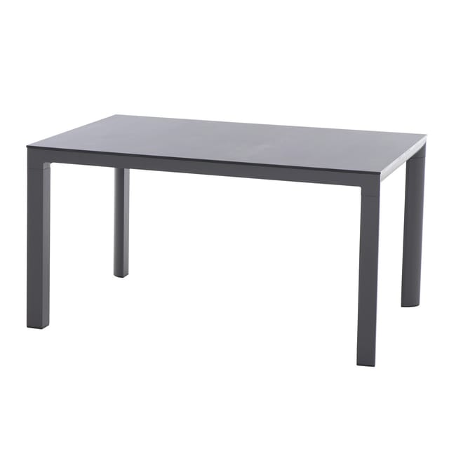Siena Garden Gartentisch Silva Rechteckig HPL Ferrostone 90 cm x 160 cm