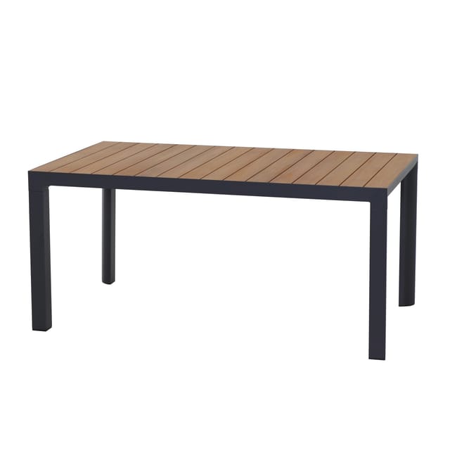 Siena Garden Gartentisch Silva Rechteckig Holz Teak 90 cm x 160,5 cm