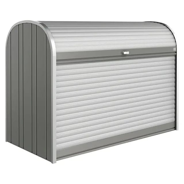 Biohort Garten-Aufbewahrungsbox StoreMax 190 Quarzgrau-Metallic