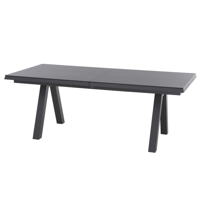 Siena Garden Gartentisch ausziehbar HPL Ferrostone 100 cm x 260 cm