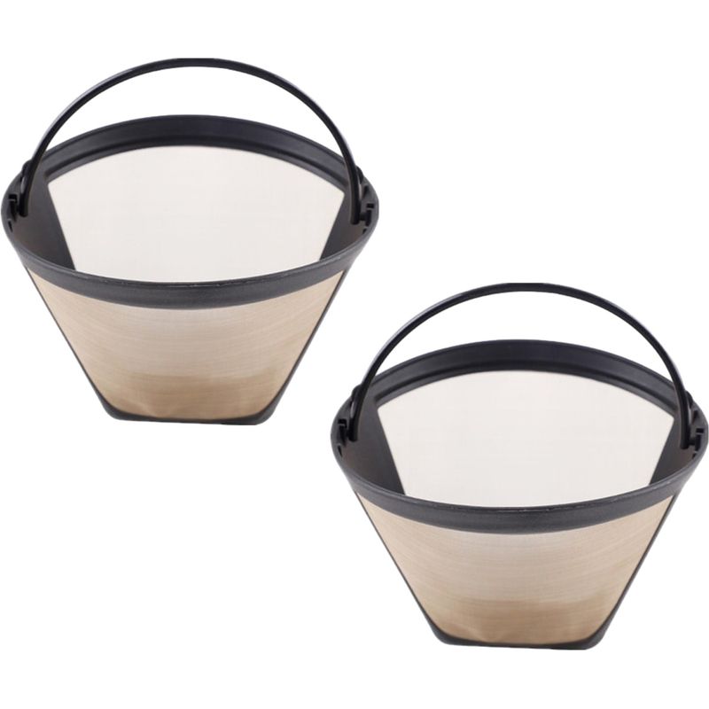 Kaffeefilter Aus Edelstahl (304) – Für Manuelle Zubereitung – Geeignet Für Tassen, Becher Und Thermoskannen – 2er-pack
