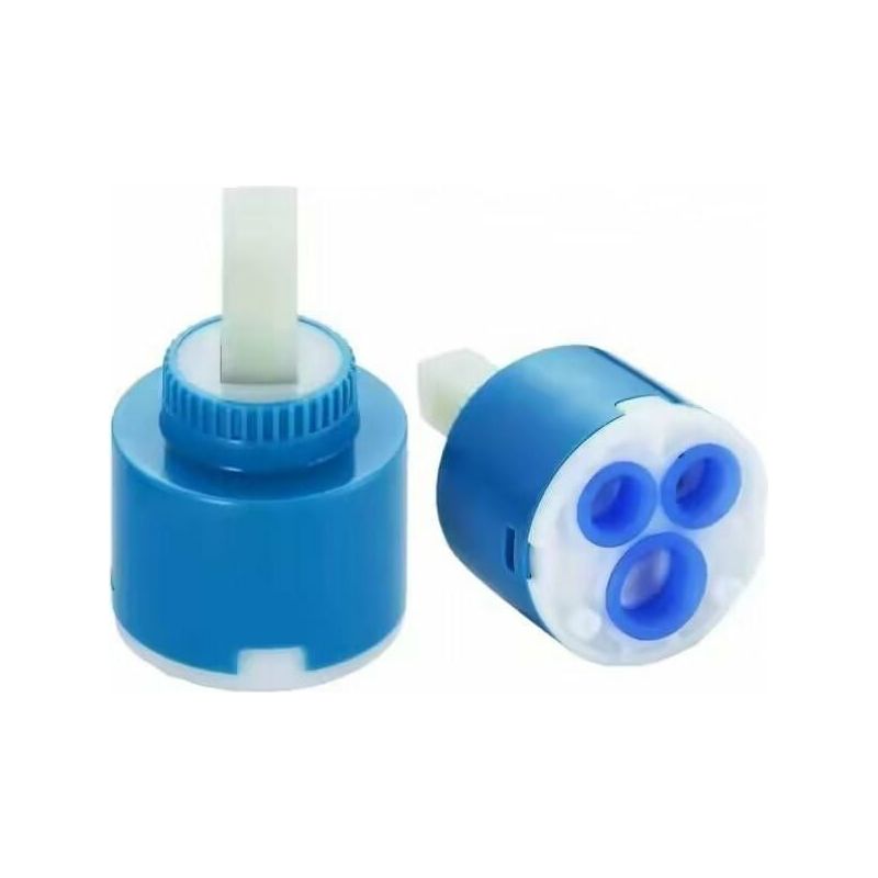 Keramische Mischkartusche – 40 Mm – Für Küchen- Oder Badezimmerarmaturen – 2 Stück