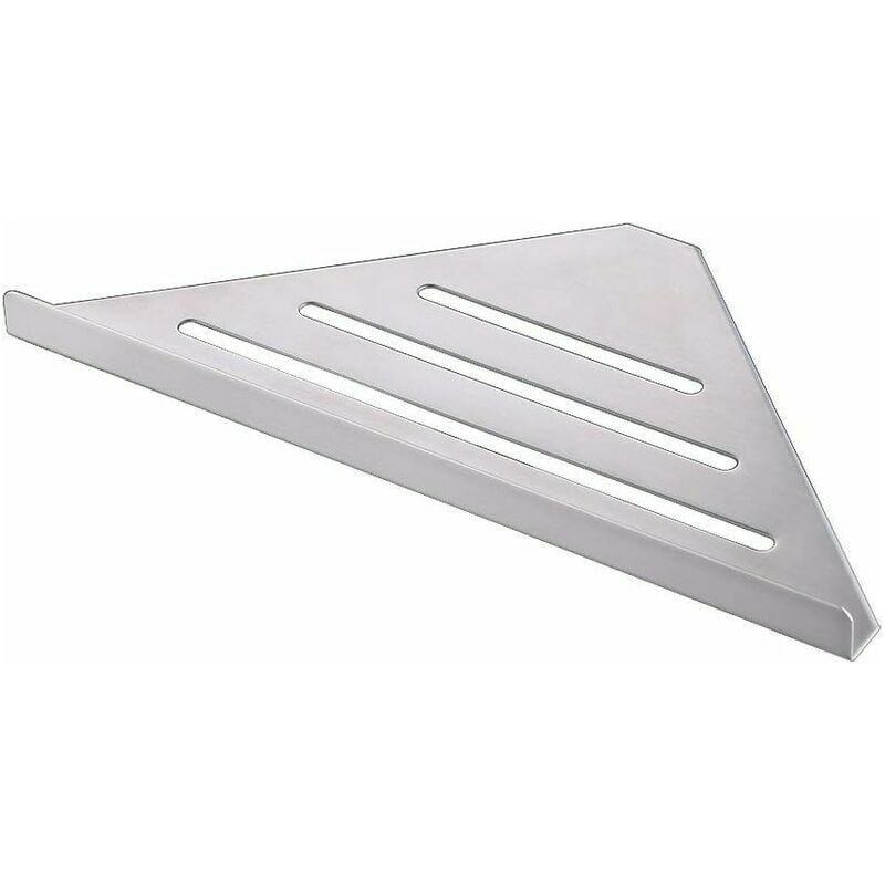 Badezimmerregal – Eckregal Aus Aluminium Und Edelstahl – Für Dusche Oder Küche – 1 Stück
