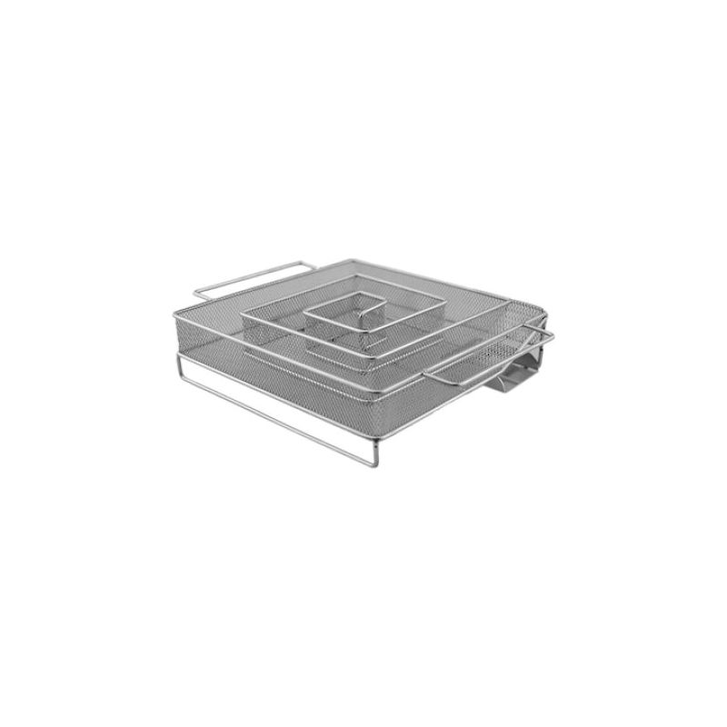 Kaltrauchgenerator – Edelstahlspirale – Für Holzkohle- Oder Gasgrills – 15 X 15 X 4 Cm – 1 Stück