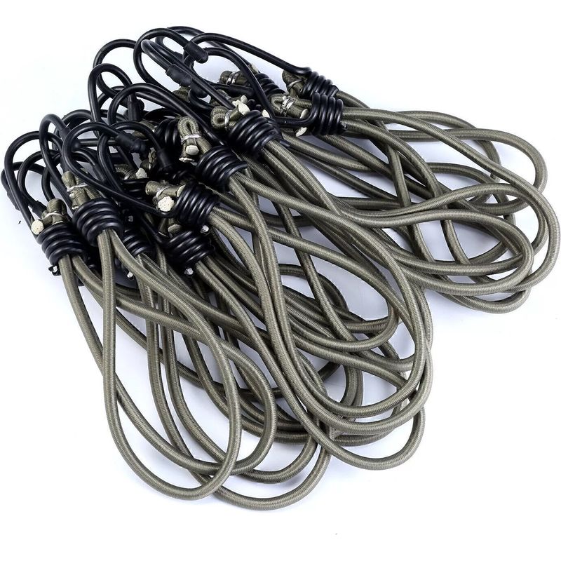 Elastischer Spannhaken – Für Anhängerplanen Und Ladungsnetze – Zeltkompatibel – 20er-packung