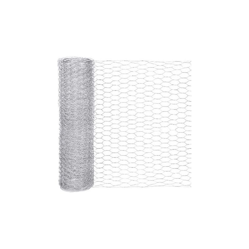 Drahtgitter – Sechseckiges, Verzinktes Stahlgitter – 0,1 M X 3 M – Für Diy-dekorationen, Gartenarbeiten Und Den Hausgebrauch – 1 Rolle