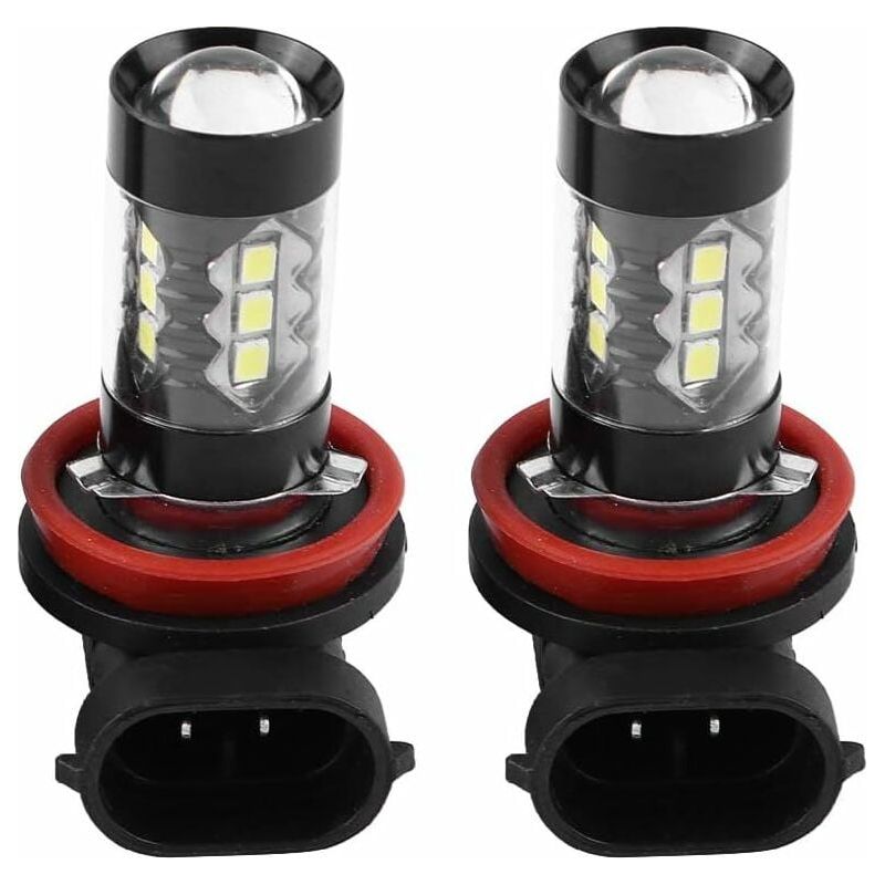 H8/h11 Led-lampe – 6000 K – 12–24 V – 80 W – Für Nebelscheinwerfer Und Kurvenlicht – 2er-pack