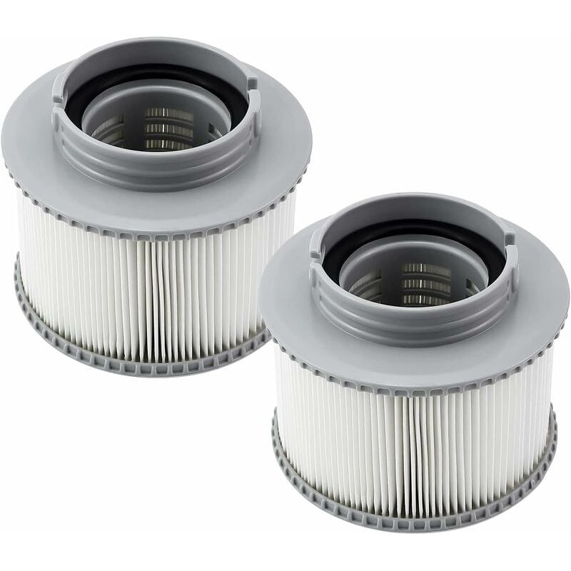 Spa-filterkartusche – 120 Lagen – 0,4 M² Filterfläche – Kompatibel Mit Allen Gängigen Modellen – 2er-pack