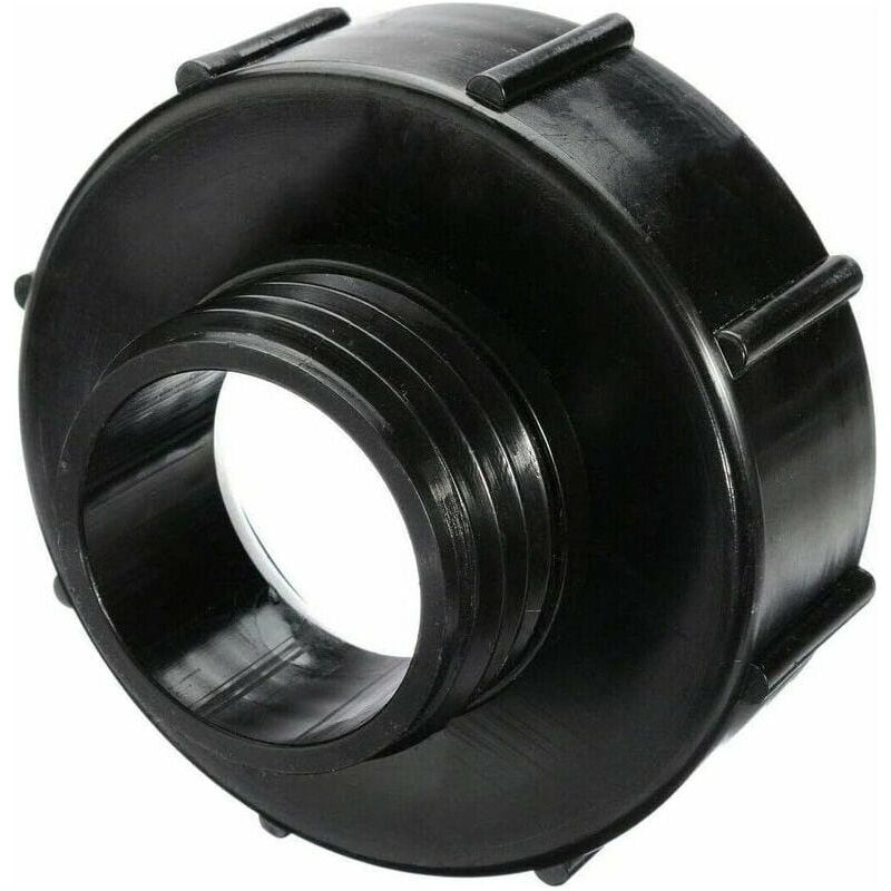 Ibc Dn80 Adapter – Reduzierstück 3 Zoll Auf 2 Zoll – Gewinde S100x8 Auf S60x6 – Glasfaserverstärktes Polypropylen – 1 Stück