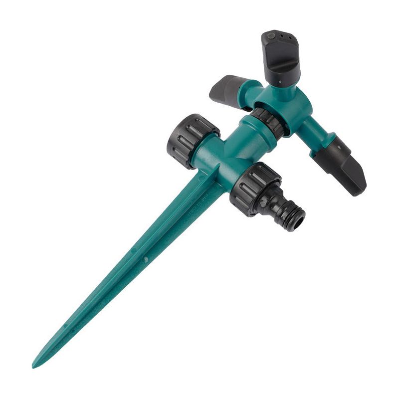 Verstellbarer Rotationssprenger Für Garten Und Rasen – Einstellbare Reichweite Und Sprühmuster – Zum Bewässern, Autowaschen Und Für Haustiere – 1 Stück
