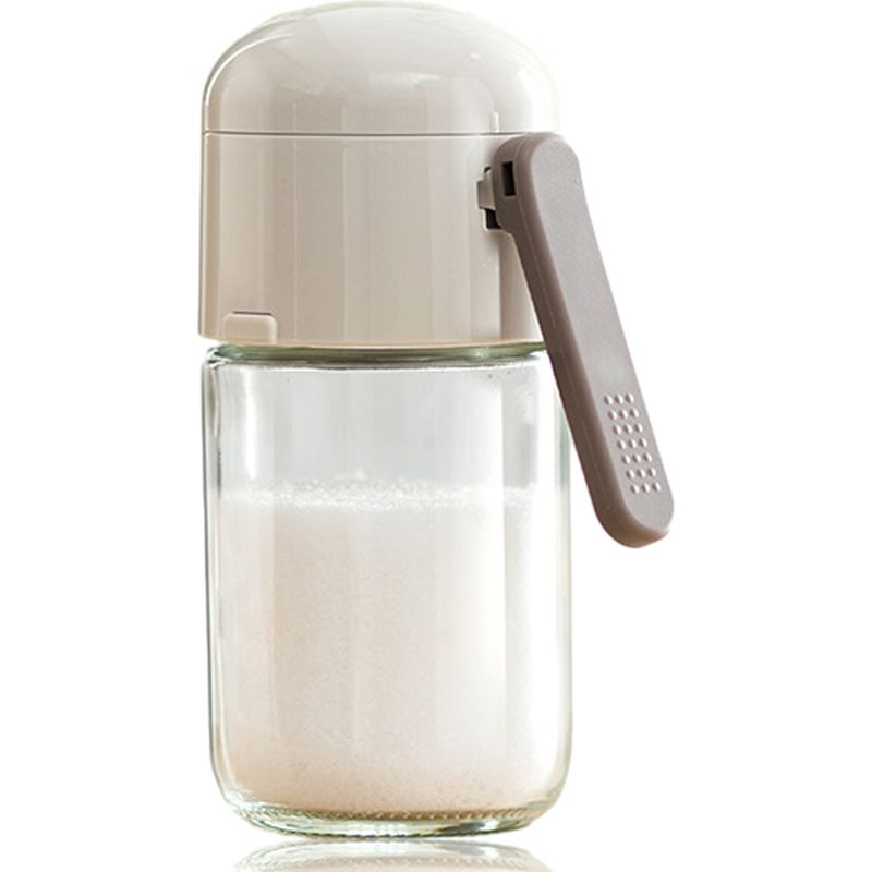 Salzstreuer – 0,5 G Dosierer – Glasflasche – 180 Ml Fassungsvermögen – Für Küche, Grill, Picknick, Camping – 1 Stück