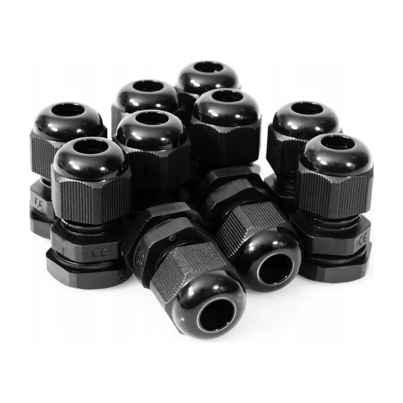 Wasserdichter Nylon-kabelverbinder M20 X 1,5 Für Gartenbeleuchtung Im Innen- Und Außenbereich, 6 Bis 12 Mm, 10 Stück