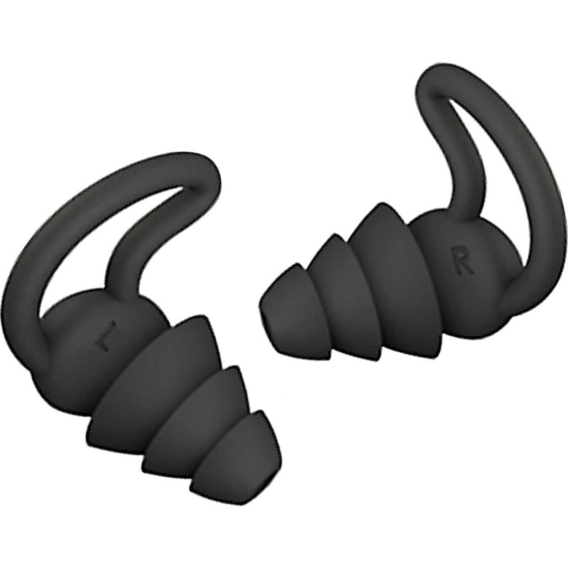 Geräuschdämpfende Ohrstöpsel – Nrr 40 Db – Weiches Silikon, Wiederverwendbar – Zum Schlafen, Schwimmen, Für Konzerte Und Reisen – 2er-pack