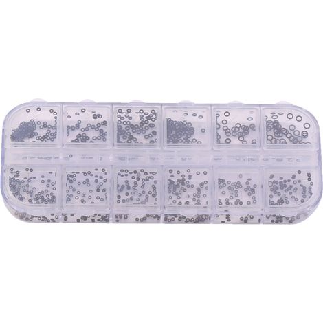 Gummidichtungen Für Uhren, Größen 1,4 Bis 2,8 Mm, Set Mit 12 O-ringen Für Kronen, Für Perfekte Abdichtung.