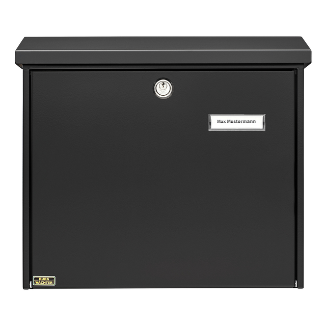 Burg Wächter Briefkasten Comfort 913 Schwarz