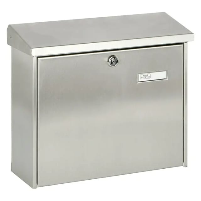 Burg Wächter Briefkasten Comfort 3913 Edelstahl