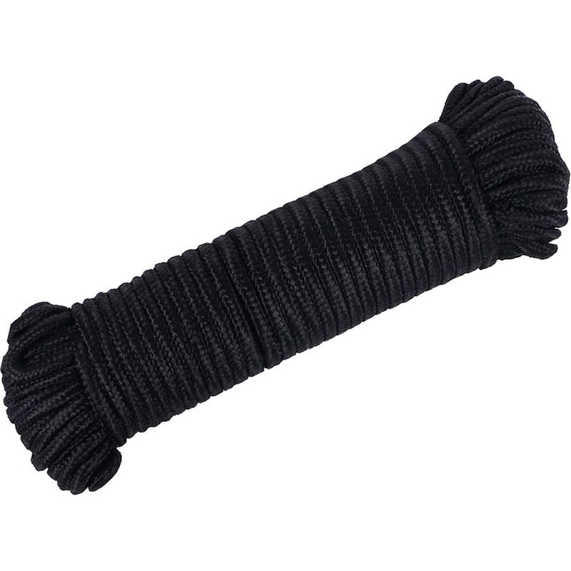 Nylonseil – Dehnbar Und Wetterfest – Für Camping, Bootfahren, Bauarbeiten, Innenausbau Und Angeln – 6 Mm × 20 M