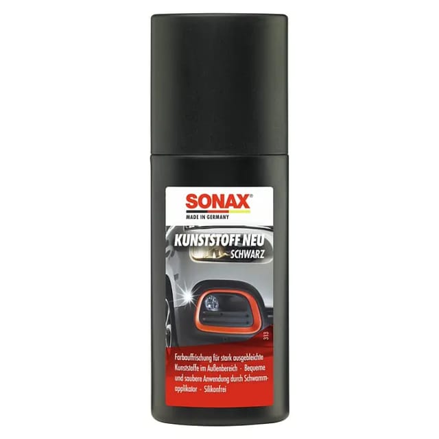 Sonax Kunststoff-Neu Schwarz 100 ml