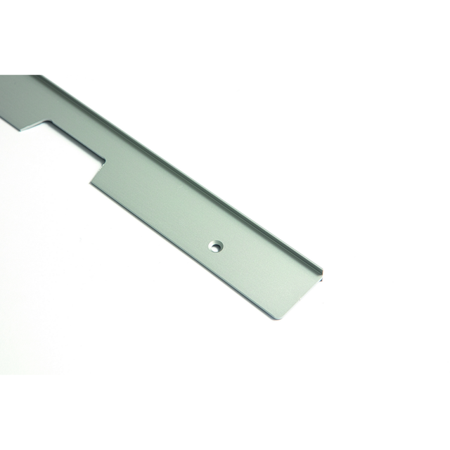 Kaindl Fugen- Eckleiste für Arbeitsplatten mit ABS-Profil Alu 635 mm x 28 mm