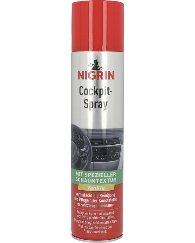 Nigrin Cockpit-Spray Vanille 400 ml
