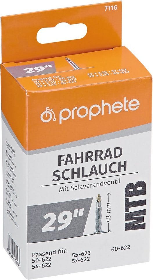 Prophete MTB-Fahrradschlauch 29 Zoll x 2,4 - 2,8