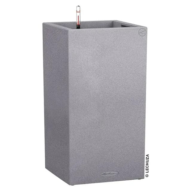 Lechuza® Pflanzgefäß Canto Stone high 40 Steingrau 40 cm x 76 cm