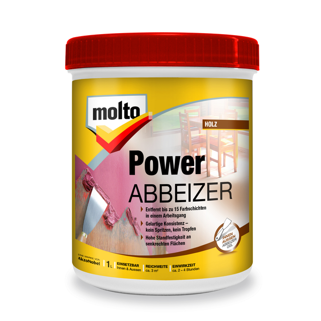 Molto Power Abbeizer Kraftlöser Gel 1,