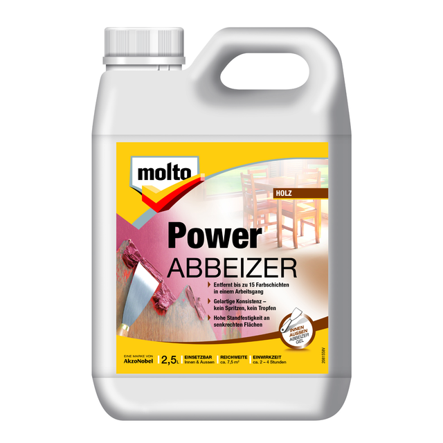 Molto Power Abbeizer Kraftlöser Gel 2,5,