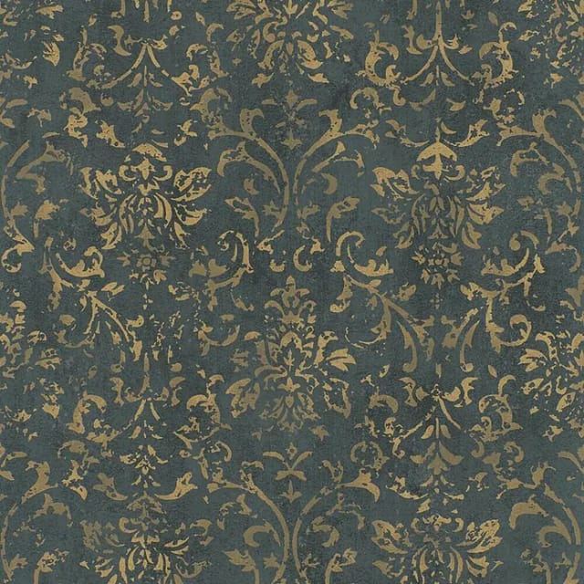 Marburg Vliestapete Betonoptik Schwarz-Gold FSC®