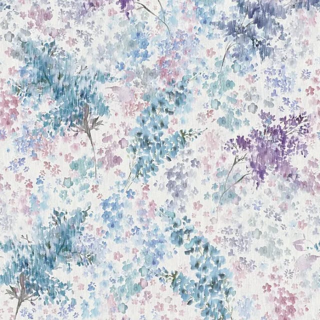 Marburg Vliestapete Floral Natur Weiß-Lila FSC®