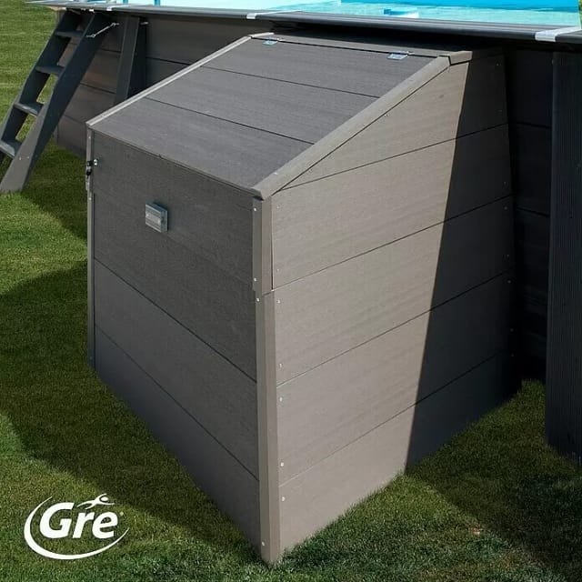Gre Technikraum für Composite Pools Avantgarde mit 124 cm Höhe