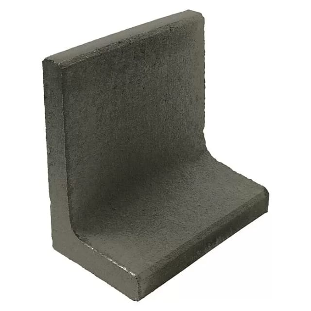 Diephaus L-Stein unbewehrt Anthrazit 60 x 50 x 40 x 7 cm L-Stein