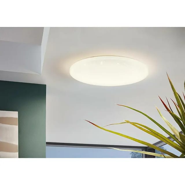 Eglo LED-Deckenleuchte Pogliola-S Ø 50 cm Weiß