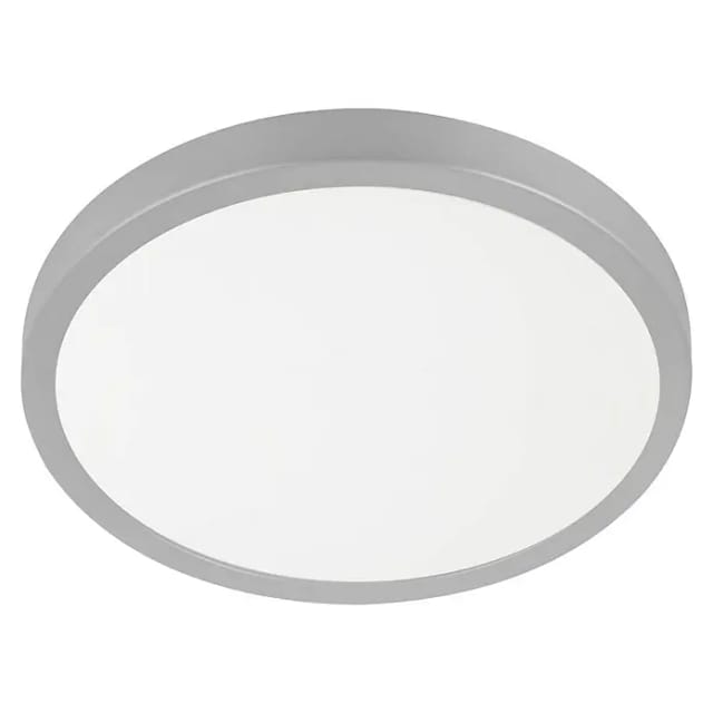 Eglo LED-Deckenleuchte Molay Ø 28 cm Silber