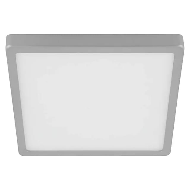 Eglo LED-Deckenleuchte Molay 28,5 cm x 28,5 cm Silber