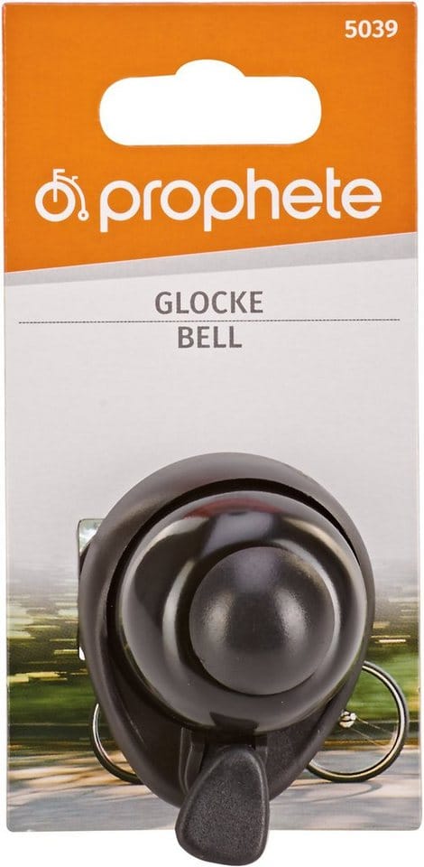 Prophete Fahrrad-Glocke Ø 3 cm Schwarz