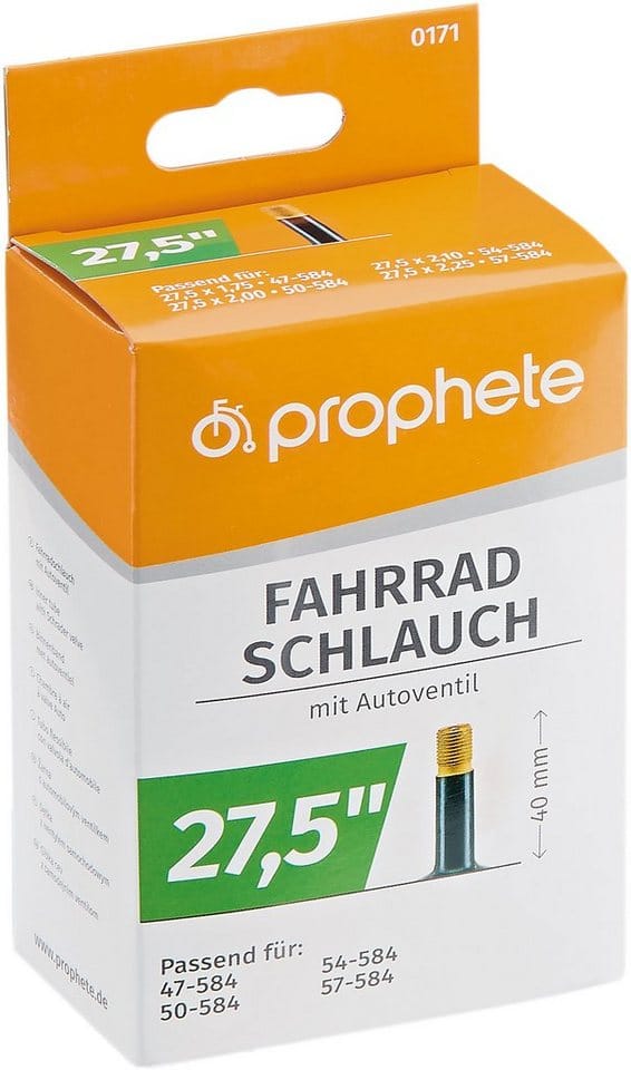 Prophete Fahrradschlauch 69,85 cm (27,5'') mit Autoventil