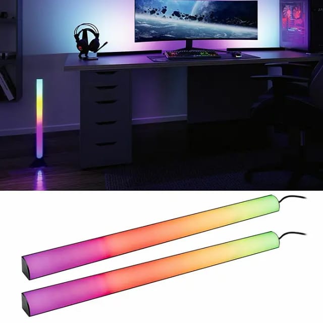 Paulmann LED-Stehlampe EntertainLED Lichtsäule 2 Stk. 60 cm