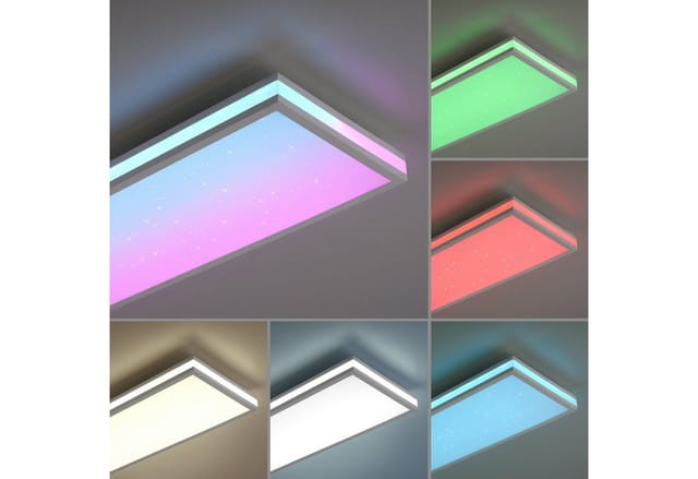 Just Light. Digitales Panel Mario Weiß 100 x 25 cm