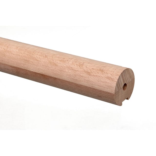 Handlauf Rund Buche ca. 52 mm x 3000 mm