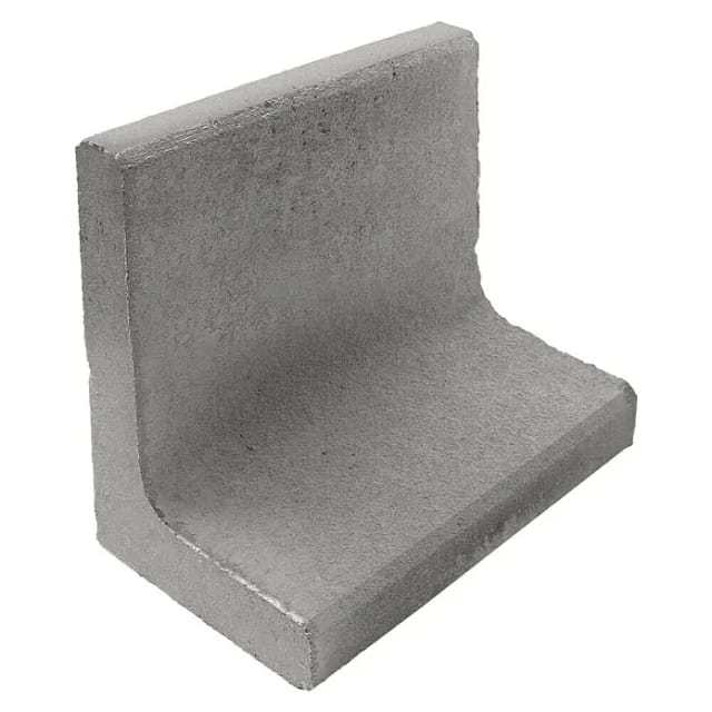 Diephaus L-Stein unbewehrt Grau 40 x 40 x 30 x 7 cm L-Stein
