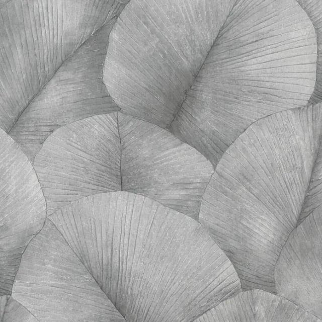 Marburg Vliestapete Floral Natur Grau-Silber FSC®