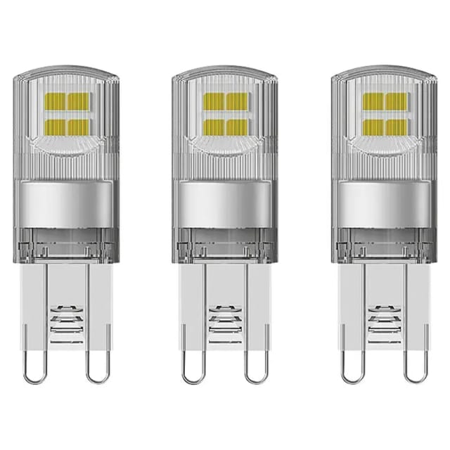 Osram Leuchtmittel G9 2.700 K 200,m 1,9 W 3er Set