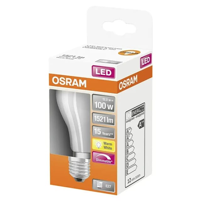 Osram Leuchtmittel E27 Glühlampenform 11 W